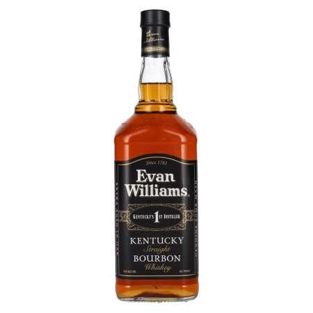 🌾Evan Williams Kentucky Straight Bourbon Whiskey Black Label 43% Vol. 1l | Whisky Ambassador