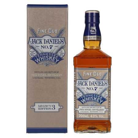 Jack Daniel's Sour Mash Tennessee Whiskey LEGACY EDITION No. 3 - GREY DESIGN 43% Vol. 0,7l | Whiskey USA | 🌾 Whisky Ambassador | Online Shop