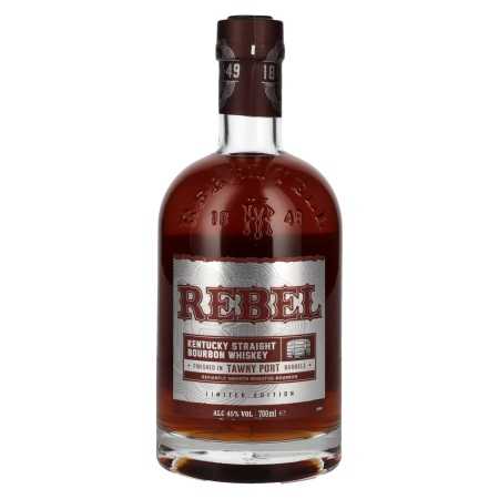 Rebel Kentucky Straight Bourbon Whisky TAWNY PORT Barrel Finish 45% Vol. 0,7l | Whiskey U.S.A | 🌾 Whisky Ambassador | Online Shop