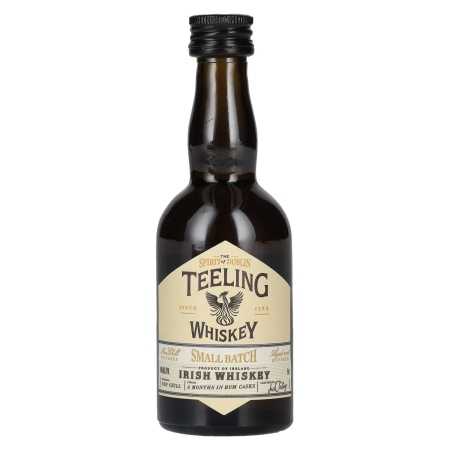 Teeling Whiskey SMALL BATCH Irish Whiskey Rum Cask 46% Vol. 0,05l | Irlandês Whisk(e)y | 🌾 Whisky Ambassador | Online Shop