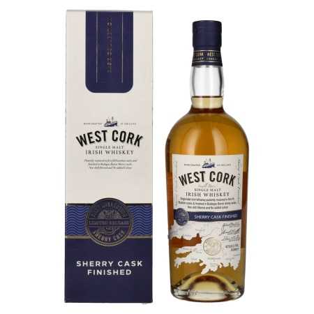 West Cork Single Malt Irish Whiskey SHERRY CASK FINISHED 43% Vol. 0,7l | Irischer Whiskey | 🌾 Whisky Ambassador | Online Shop