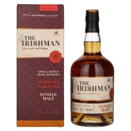 The Irishman Single Malt MARSALA CASK FINISH 46% Vol. 0,7l | Írsky Whiskey | 🌾 Whisky Ambassador | Online Shop