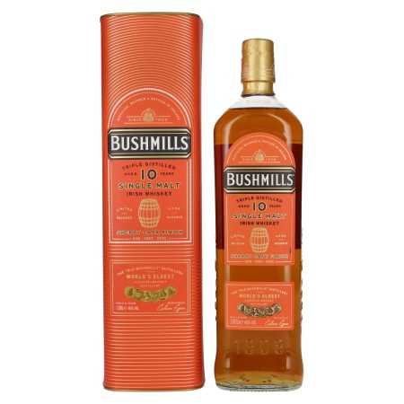 Bushmills 10 Years Old Single Malt Irish Whiskey SHERRY CASK Finish 46% Vol. 1l in Giftbox | Whisky kaufen | 🌾 Whisky Ambassador | Online Shop