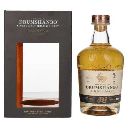 Drumshanbo Single Malt Irish Whiskey GALÁNTA Release 2022 46% Vol. 0,7l | Irlandês Whisk(e)y | 🌾 Whisky Ambassador | Online Shop