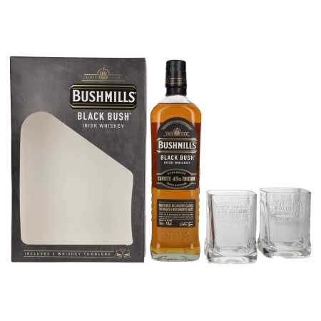 🌾*Bushmills BLACK BUSH Irish Whiskey Caviste Edition 43% Vol. 0,7l - 2 Glasses | Whisky Ambassador