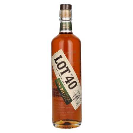 LOT No. 40 Canadian Rye Whisky 43% Vol. 0,7l | Råg Whisk(e)y | 🌾 Whisky Ambassador | Online Shop