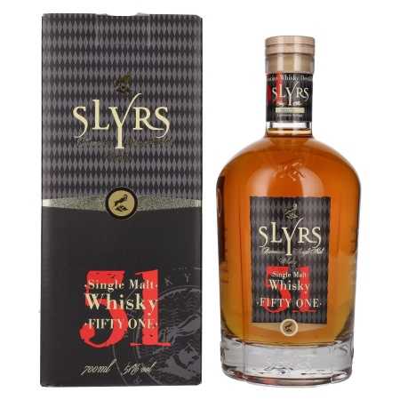 🌾Slyrs FIFTY ONE Single Malt Whisky 51% Vol. 0,7l in Geschenkbox | Whisky Ambassador