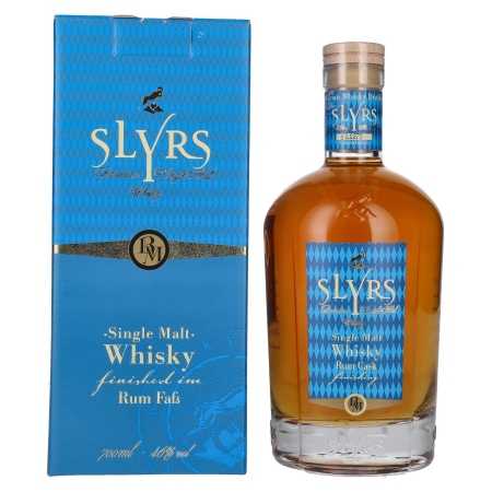 Slyrs RUM FASS FINISH Single Malt Whisky Limited Edition 46% Vol. 0,7l in Geschenkbox | Single Malt | 🌾 Whisky Ambassador | Online Shop