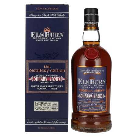 🌾Elsburn THE DISTILLERY EDITION Sherry Casks Batch 003 45,9% Vol. 0,7l in Geschenkbox | Whisky Ambassador