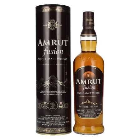 Amrut Indian FUSION Single Malt Whisky 50% Vol. 0,7l in Tinbox | Single Malt | 🌾 Whisky Ambassador | Online Shop