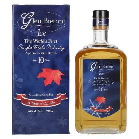 Glen Breton Ice 10 Years Old Aged in Icewine Barrels 40% Vol. 0,7l | Single Malt | 🌾 Whisky Ambassador | Online Shop