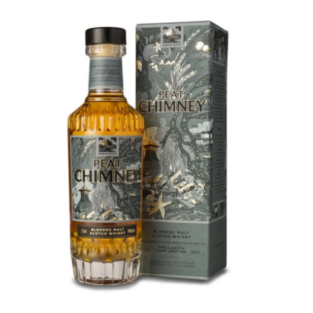 Wemyss Malts PEAT CHIMNEY Blended Malt Scotch Whisky 2020 46% Vol. 0,7l in Geschenkbox | Speyside Whisky | 🌾 Whisky Ambassador | Online Shop