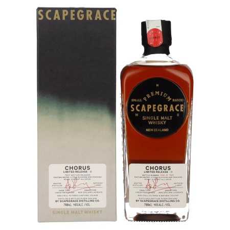 Scapegrace CHORUS Small Batch Limited Release II 46% Vol. 0,7l in Geschenkbox | Single Malt | 🌾 Whisky Ambassador | Online Shop