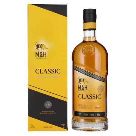 🌾M&H Classic Single Malt Whisky 46% Vol. 0,7l in Geschenkbox | Whisky Ambassador