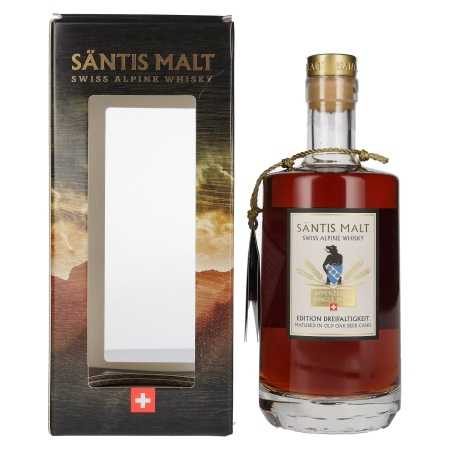 🌾Säntis Malt Appenzeller Single Malt EDITION DREIFALTIGKEIT 52% Vol. 0,5l in Giftbox 