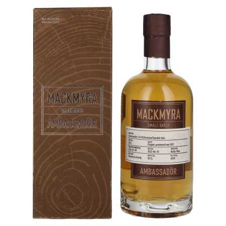 Mackmyra AMBASSADÖR Small Batch Swedish Single Malt Whisky 48,8% Vol. 0,5l | Single Malt | 🌾 Whisky Ambassador | Online Shop