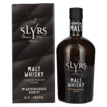 Slyrs FC Bayern München Champions Malt Whisky 40% Vol. 0,7l in Geschenkbox | Malte misturado | 🌾 Whisky Ambassador | Online Shop