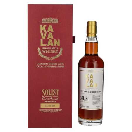 Kavalan SOLIST Oloroso Sherry Cask 55,6% Vol. 0,7l in Geschenkbox | Taiwanesischer Whisky | 🌾 Whisky Ambassador | Online Shop