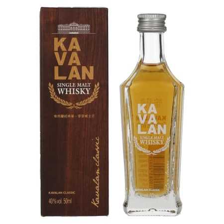 🌾Kavalan Classic Single Malt Whisky 40% Vol. 0,05l | Whisky Ambassador