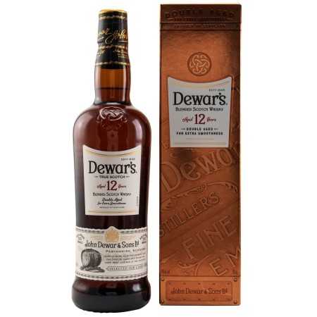 Dewar's 12 Year Old Double Aged Blended 40.0%- 0.7l 🌾 Whisky Ambassador 