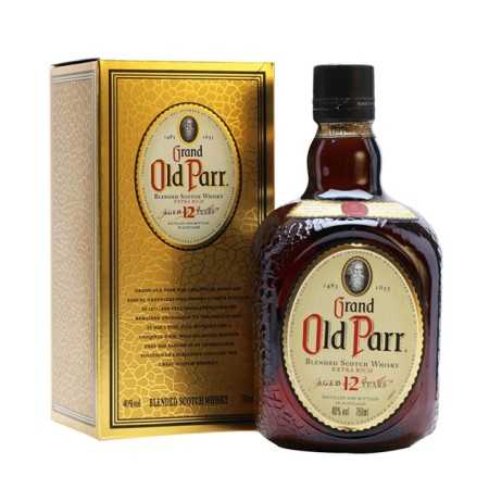 Grand Old Parr 12 Years Old Blended Scotch Whisky 40% Vol. 1l in Geschenkbox | Lowland Whisky | 🌾 Whisky Ambassador | Online Shop