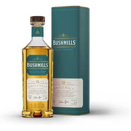 Bushmills 10 Years Old Single Malt Irish Whiskey 40% Vol. 0,7l in Geschenkbox | Irischer Whiskey | 🌾 Whisky Ambassador | Online Shop