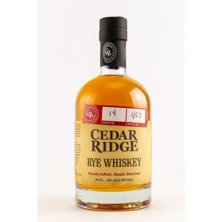 Cedar Ridge Iowa Bourbon Whiskey 40% Vol. 0,7l | Osta whisky | 🌾 Whisky Ambassador | Online Shop