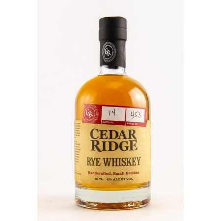 🌾Cedar Ridge Iowa Rye 43.0%- 0.7l | Whisky Ambassador