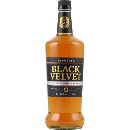 🥃Black Velvet Canadian Blended 1L 40.0%- 1.0l Whisky | Viskit.eu