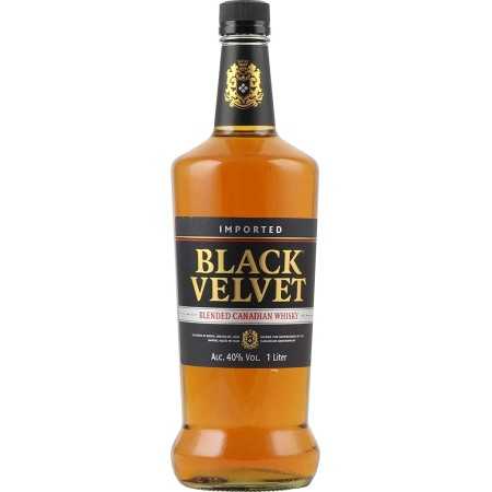 🌾Black Velvet Canadian Blended 1L 40.0%- 1.0l | Whisky Ambassador