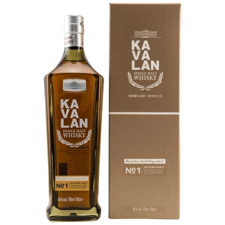 🥃Kavalan Distillery Select No. 1 Single Malt 40.0%- 0.7l Whisky | Viskit.eu