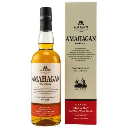 🥃Amahagan Edition N°2 Red Wine Cask Finish Whisky | Viskit.eu