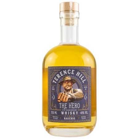 Terence Hill THE HERO Whisky Rauchig 49% Vol. 0,7l | Single Malt | 🌾 Whisky Ambassador | Online Shop