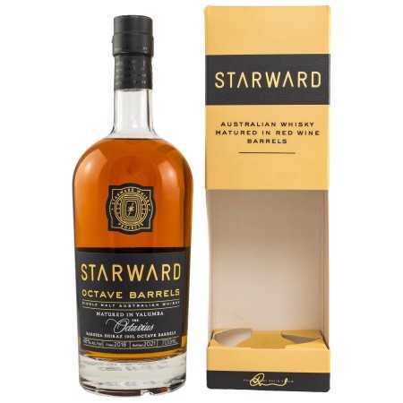 Starward OCTAVE BARRELS Single Malt Australian Whisky 2018 48% Vol. 0,7l in Geschenkbox | Single Malt | 🌾 Whisky Ambassador | Online Shop