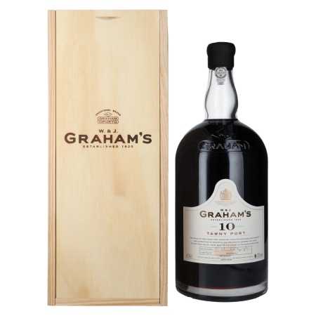 W. & J. Graham's Tawny Port 10 Years Old 20% Vol. 4,5l in Wooden Box | Port wine | 🌾 Whisky Ambassador | Online Shop