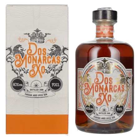 Dos Monarcas XO Panama Aged Spice 40% Vol. 0,7l in Geschenkbox | Други алкохолни напитки | 🌾 Whisky Ambassador | Online Shop