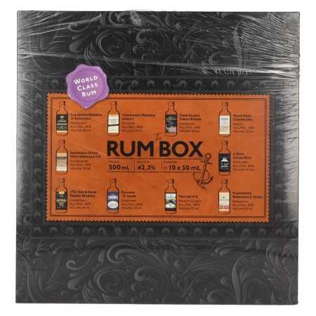 The Rum Box Purple Edition 42,3% Vol. 10x0,05l in Geschenkbox | Otros espíritus | 🌾 Whisky Ambassador | Online Shop