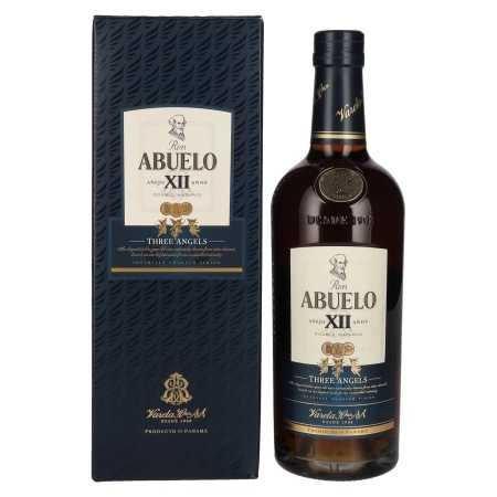 Ron Abuelo Añejo XII Años THREE ANGELS Double Matured 43% Vol. 0,7l in Geschenkbox | Amestec de rom | 🌾 Whisky Ambassador | Online Shop