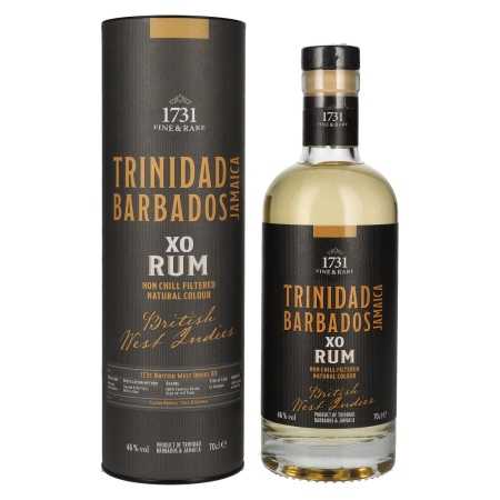 🌾1731 Fine & Rare TRINIDAD BARBADOS JAMAICA XO Rum 46% Vol. 0,7l in Geschenkbox | Whisky Ambassador