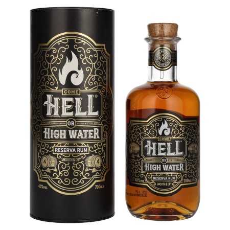 Hell or High Water RESERVA Rum 40% Vol. 0,7l in Geschenkbox | Segatud rumm | 🌾 Whisky Ambassador | Online Shop