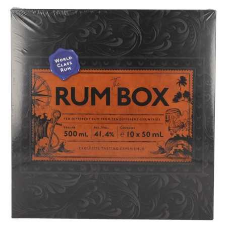 The Rum Box 41,4% Vol. 10x0,05l in Geschenkbox | Rhum blended | 🌾 Whisky Ambassador | Online Shop