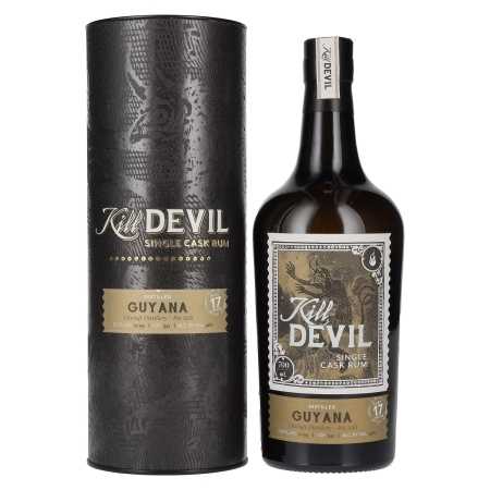 🌾Hunter Laing Kill Devil Guyana 17 Years Old Single Cask Rum 1999 46% Vol. 0,7l in Geschenkbox | Whisky Ambassador