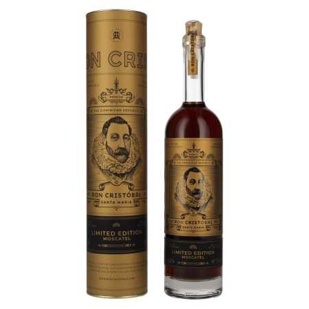 Ron Cristóbal Santa Maria MOSCATEL 2007 44% Vol. 0,7l in Geschenkbox | Dominikaani rumm | 🌾 Whisky Ambassador | Online Shop