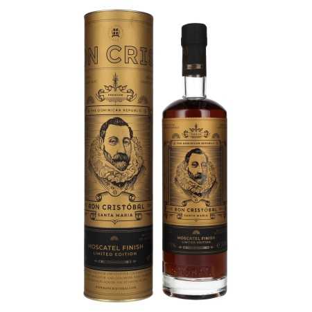 Ron Cristóbal Santa Maria MOSCATEL 2009 43% Vol. 0,7l in Geschenkbox | Rum dominicano | 🌾 Whisky Ambassador | Online Shop