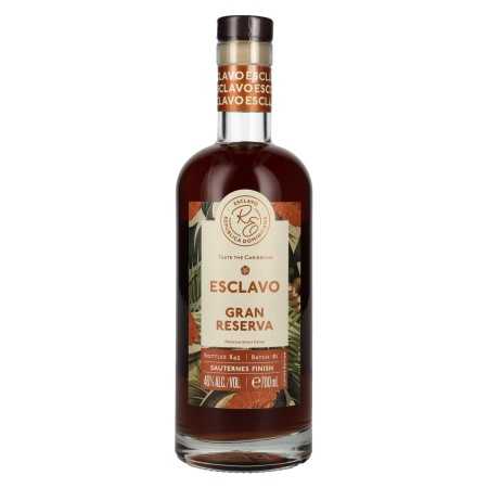 Ron Esclavo GRAN RESERVA Sauternes Finish 46% Vol. 0,7l | Dominican rum | 🌾 Whisky Ambassador | Online Shop