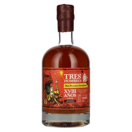 Tres Hombres Republica Dominicana 18 Años Solera Edition 67 2023 43% Vol. 0,5l