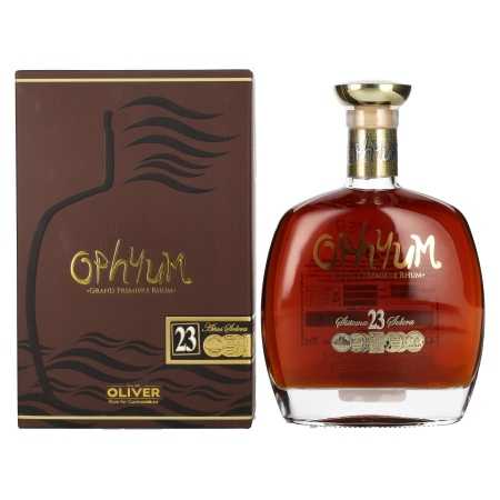 Ophyum 23 Años Solera Grand Premiere Rhum GB 40% Vol. 0,7l in Geschenkbox | Dominikānas rums | 🌾 Whisky Ambassador | Online Shop