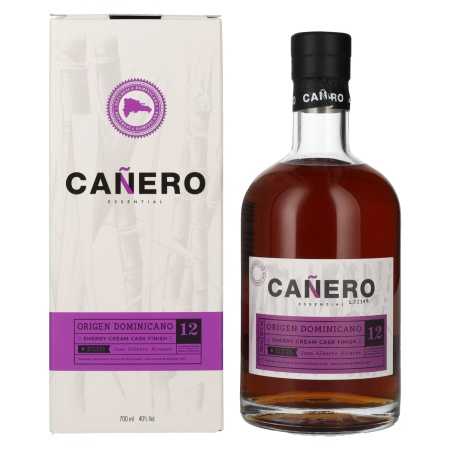 Ron Cañero 12 Solera Ron Dominicano SHERRY CREAM CASK FINISH 40% Vol. 0,7l in Geschenkbox | Dominicaanse rum | 🌾 Whisky Ambassador | Online Shop