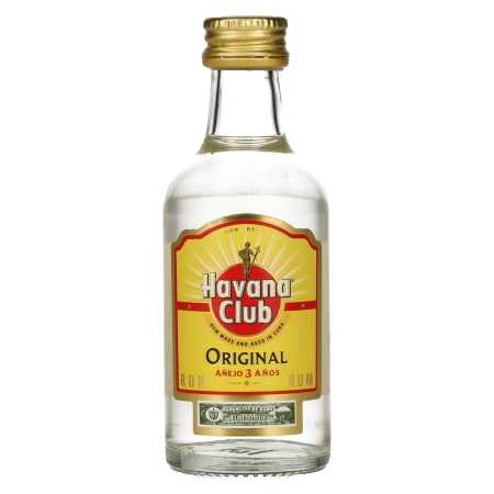 🌾Havana Club Añejo 3 Años Rum 40% Vol. 0,05l | Whisky Ambassador
