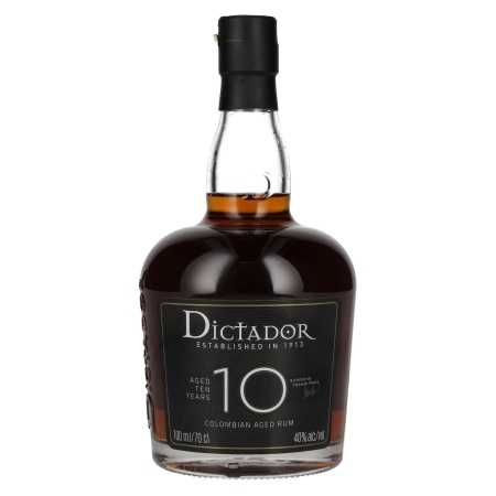 Dictador 10 Years Old ICON RESERVE Colombian Rum 40% Vol. 0,7l | Ron colombiano | 🌾 Whisky Ambassador | Online Shop